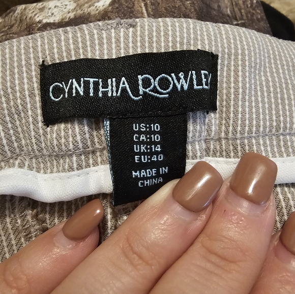 Cynthia Rowley Size 10 Women's Pants - Picture 3 of 4